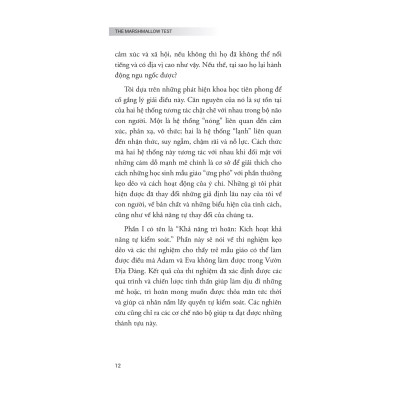 The Marshmallow Test - Hiệu Ứng Của Sự Cám Dỗ Và Khai Phá Sức Mạnh Của Ý Chí Tự Chủ Để Kiểm Soát Bản Năng