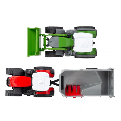 Bộ 2 Đồ Chơi Mô Hình Xe Nông Trại Farm Set - Dickie Toys 203732006