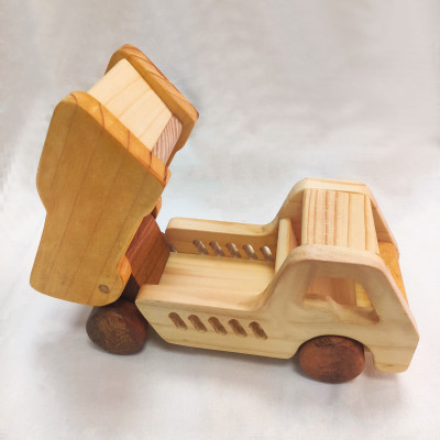 Đồ chơi gỗ xe ô tô tải cho bé - 5Saokids