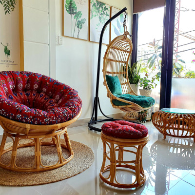 Xích đu mây home decore 