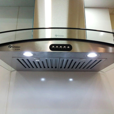 Máy hút mùi kính cong Grasso GS 9508- 700 (Made in Malaysia) - Hàng chính hãng