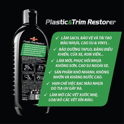 Kem Phục Hồi Nhựa & Ốp Viền Ô Tô SUPERONE Plastic & Trim  Restorer - Universal SOUTHWALL B301