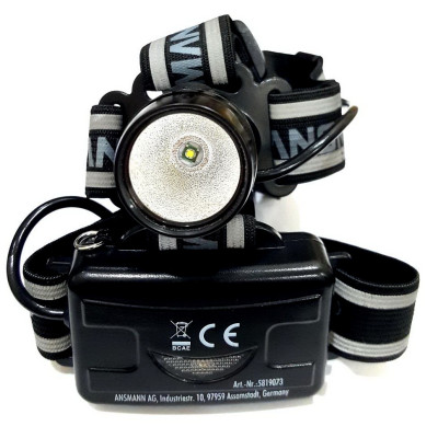Bộ sạc Acquy đa năng ANSMANN ALCT 6-24V/10, Tặng kèm đèn đeo đầu ANSMANN HD3 - Hàng Nhập Khẩu