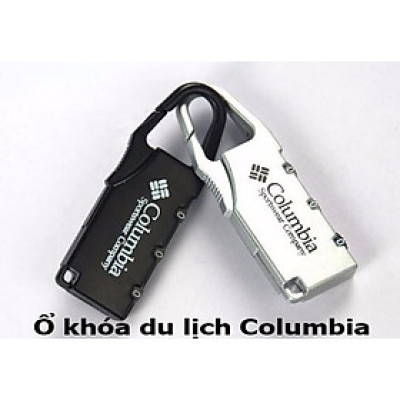 Khóa Vali Columbia , khóa Balo, khoá hành lý bằng mã số tiện dụng, an toàn - Hàng chính hãng