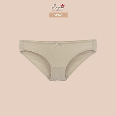 Quần Lót Nữ Cotton Nhập Khẩu Cạp Vừa LUPERI LU3QL748 Dáng Bikini Mềm Mịn, Co Giãn Không Lằn Mông Kháng Khuẩn Khử Mùi Tốt