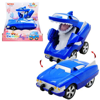 Đồ Chơi Xe Biến Hình Động Vật - Cá Mập - Winka DK81381