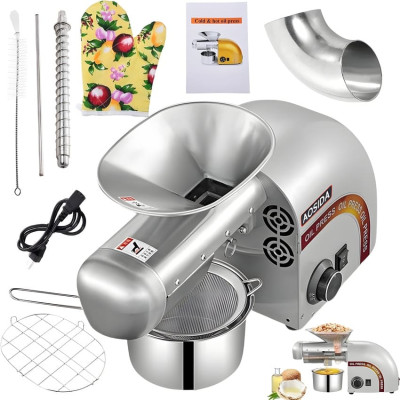 Máy ép dầu thực vật Nóng và Lạnh thương hiệu Anh Quốc AOSIDA WF-J118 - Hàng nhập khẩu