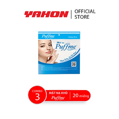 Combo Bao Mặt Nạ Khô PUFFME 20 Miếng/Bao