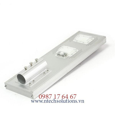 Đèn đường liền thể năng lượng mặt trời Jindian JD-19100 Công suất 100W Khung Nhôm cao cấp