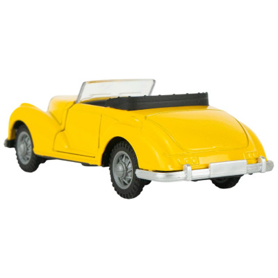 Đồ Chơi Mô Hình Xe MB Cổ Điển Chạy Trớn - Toys&Joys 13223 - Màu Vàng