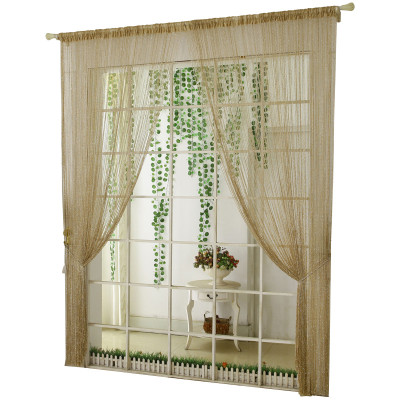 Mành, rèm cửa, vách ngăn phòng sợi kim tuyến lấp lánh bền đẹp trang trí nhà cửa, spa sang trọng R102