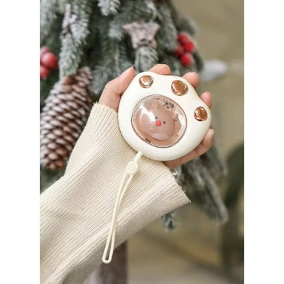 Máy Sưởi Ấm Tay Mini Hình Bàn Chân Mèo – Đồ Dùng Mùa Đông Sạc USB - HÀNG CHÍNH HÃNG MINIIN