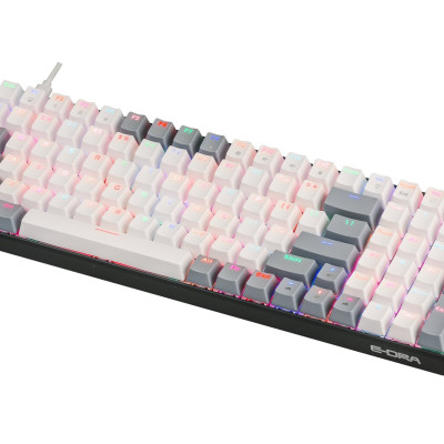 Bàn Phím Chơi Game Cơ E-Dra EK396 ( PBT Xuyên Led ) - Hàng Chính Hãng