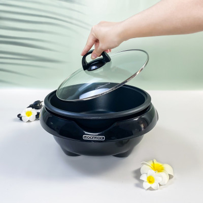 Nồi lẩu điện LocknLock 5L EJP431SN - EJP331BLK - Hàng Chính Hãng Bảo Hành 2 Năm