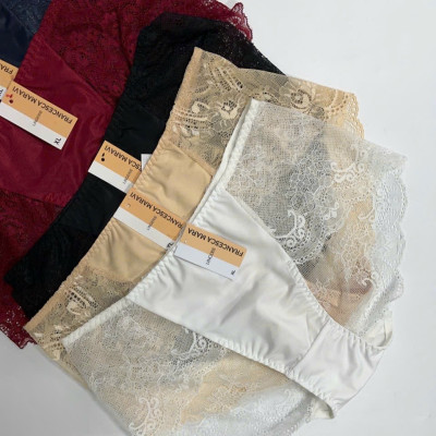 Combo 5 quần lót nữ thun phối ren lưng cao Mara MR001