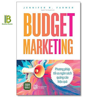 Sách - Budget Marketing - Phương Pháp Tối Ưu Ngân Sách Quảng Cáo Hiệu Quả - Jennifer Farmer - 1980 Books