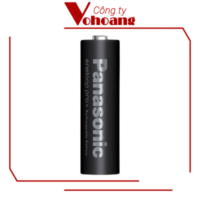 Pin sạc Panasonic Eneloop AA 2550mah BK-3HCCE4BT3 (Vỉ 4 viên) (Đen) - Hàng chính hãng