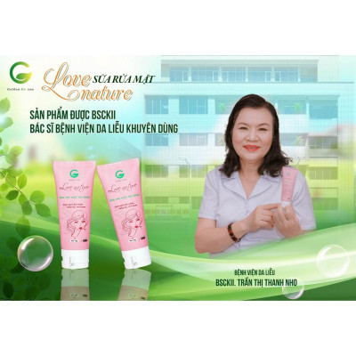 Combo Mặt Nạ Tảo Biển Love Nature 30G + Sữa Rửa Mặt Love Nature 50ML GOLDEN LIFE ONE