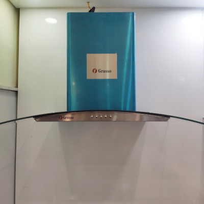 Máy hút mùi kính cong Grasso GS 3388 (Hàng chính hãng)