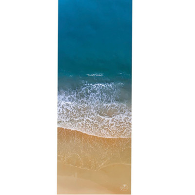 Thảm tập yoga chính hãng Yvonne, Piha Beach (TẶNG KÈM 3 PHẦN QUÀ) dày 4mm, bề mặt nhám, siêu bám, chống trơn trượt, ưa mồ hôi