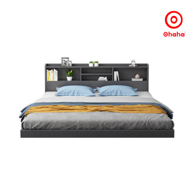 [Kèm Ảnh Thực Tế - Miễn phí vận chuyển & Lắp đặt] Giường ngủ bệt thông minh kiểu Nhật cao cấp Ohaha - GB010