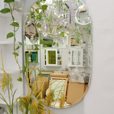 Gương soi Kibath 2 đầu bo tròn KB-225