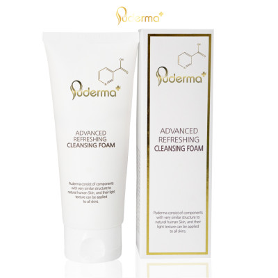 Combo dành cho da khô và da bong tróc: sữa rửa mặt Puderma, toner Puderma, và sữa dưỡng Puderma