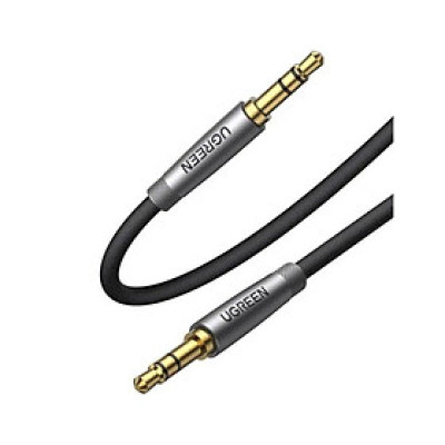 Ugreen UG70899AV150TK 2M 2 đầu 3.5mm dương màu Đen Cáp âm thanh cao cấp - HÀNG CHÍNH HÃNG
