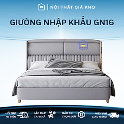 Giường Ngủ Bọc Nệm Adora Phong Cách Châu Âu - Kích thước 1m8x2m