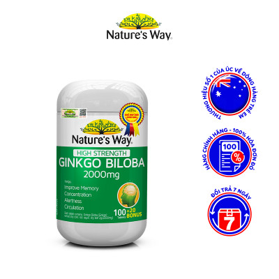 Bổ não Ginkgo Biloba Nature