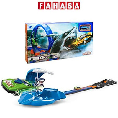 Bộ Đường Đua Xoắn Dốc Bay Thần Tốc - Cá Mập Tấn Công - Six-Six-Zero 6242 (660-S94)