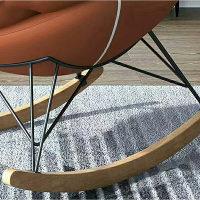 Ghế sofa thư giãn bập bênh kèm đôn