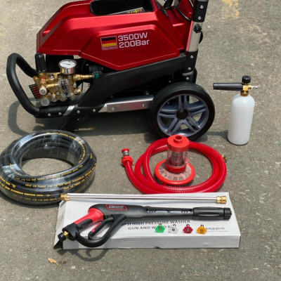 MÁY RỬA XE CAO ÁP CÔNG NGHIỆP 3500W (15L/PHÚT) DEKTON DK-HPW3500 - HÀNG CHÍNH HÃNG