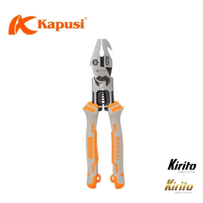 Kìm Đa Năng 9" CR-V - Kẹp, Cắt, Uốn, Tuốt Dây, Đóng Nhổ Đinh - k9021