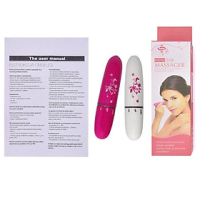 MÁY MASSAGE MẮT MINI CẦM TAY 208 (Máy Massage mặt cầm tay, máy mát xa mắt mini)
