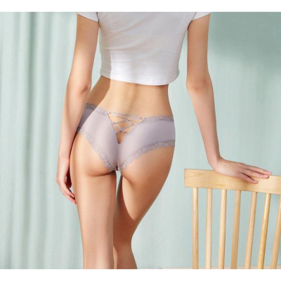 Quần Lót Thun Lụa Đan Dây Quyến Rũ Mới ( B103)