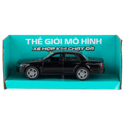 Đồ Chơi Mô Hình Xe Sedan F Bốn Cửa Chạy Trớn - Toys&Joys 53220 - Màu Đen
