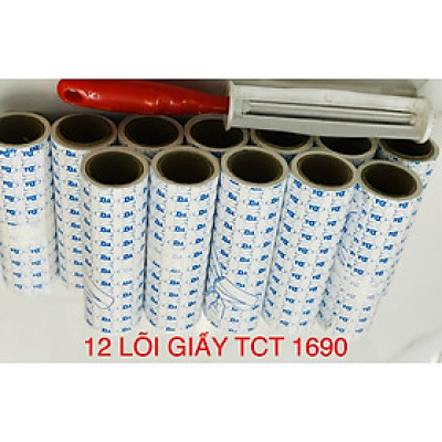 12 lõi giấy TCT 1690 (gồm 12 lõi giấy 16cm, 90 lớp)