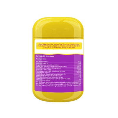 Vitamin tổng hợp cho trẻ Multi-Vitamin +Vegies Nature