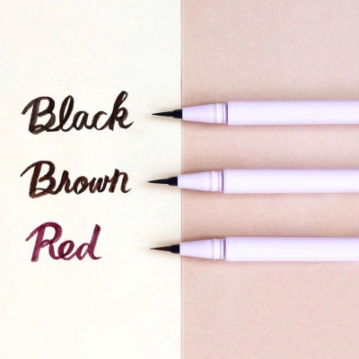 Bút Kẻ Mắt Dạng Lỏng Chống Nước Không Trôi BR-01 Natural Brown Daisy Doll Eyeliner Nhật Bản 0.5g