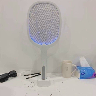 Vợt Muỗi Thông Minh Kiêm Đèn Bắt Muỗi Tự Động 3in1, Vợt Bắt Muỗi Đa Năng Sạc USB - Hàng Nhập Khẩu