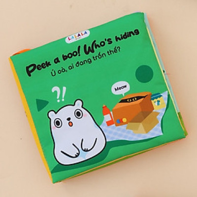 Sách Vải Ehon Giáo Dục Sớm Tương Tác Kích Thích Giác Quan Cho Bé 0-12 Tháng – Lalala Baby