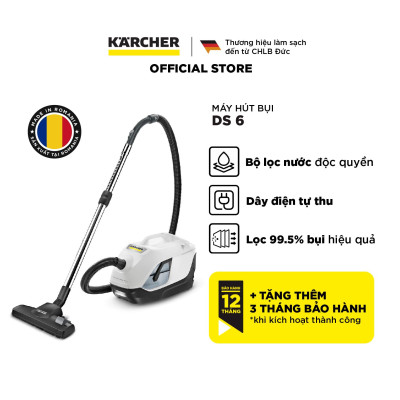Máy Hút Bụi Với Bộ Lọc Nước Karcher DS 6 - Hàng chính hãng