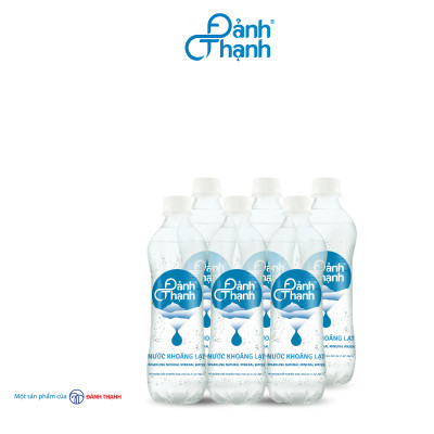 Thùng 24 chai Nước Khoáng Thiên Nhiên Có Ga Đảnh Thạnh 430ml