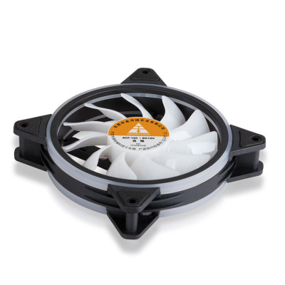 Quạt tản nhiệt, Fan Case Led Golden Field Ring+inner RGB (FIX) - S01 RGB cao cấp , các mầu cố định hiệu ứng _ Hàng chính hãng