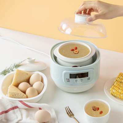 Nồi Nấu Cháo Chưng Yến Bear DDZ-A08G2 Dung Tích 0.8 Lít Công Suất 200 W - Hàng Chính Hãng