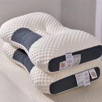Gối Ngủ Chống Đau Mỏi Vai Gáy, Gối Spa Êm Chống Đau Cổ ,Gối Cao Su Non Chống Ngáy- Giảm Mệt