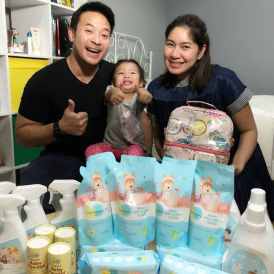 Nước rửa bình sữa Organic cho bé Lamoon - Túi 450ml 