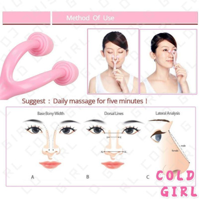 Cây Lăn Mát Xa Mũi Nâng Cơ Vùng Mũi Bằng Nhựa Tiện Dụng Có Hôp Đầy Đủ (Có Hàng Sẵn) (Hàng Chính Hãng)
