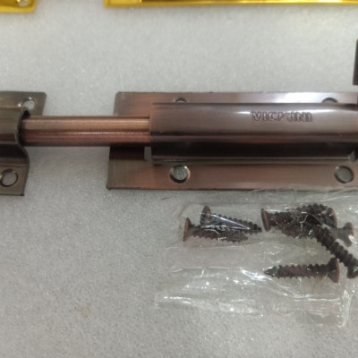 CHỐT CỬA VICKINI 46401 màu Nâu AC và Vàng MBG